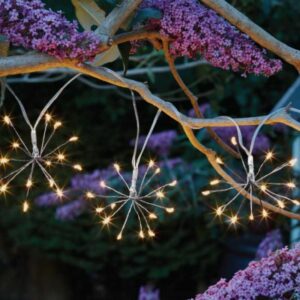 StarBurst Light - Set of 10 in a tree