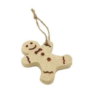 Gnawable Gingerbread Man small animal feed.