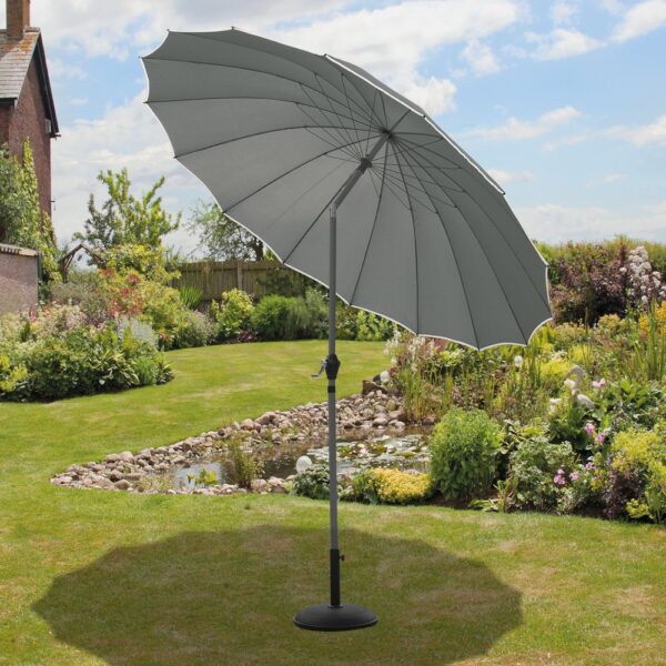 Shanghai 2.7m Parasol  - Grey