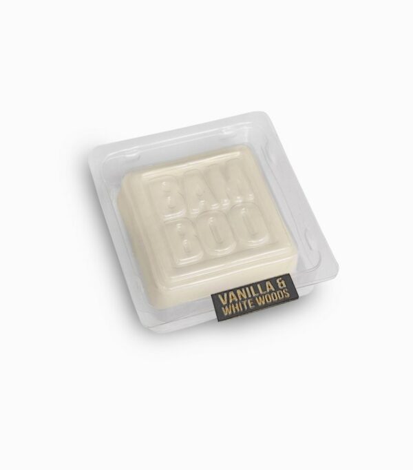 Bamboo Wax Melt - Vanilla & White Woods