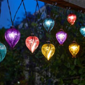 Balloon Rainbow set of string lights