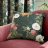 Arcadia Floral Green Cushion Cover