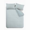 Sardinia Tile Seafoam Quilt Set Double