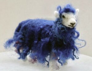 Needle Felted Funky Sheep