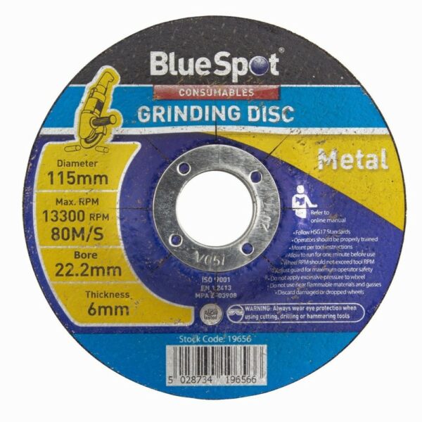 115mm (4.5") Metal Grinding Disc