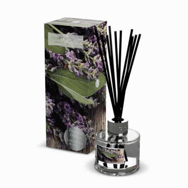 Heart & Home Fragrance Diffuser - Lavender & Sage 70ml