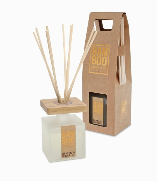 Bamboo Fragrance Diffuser - Bamboo & Ginger Lily