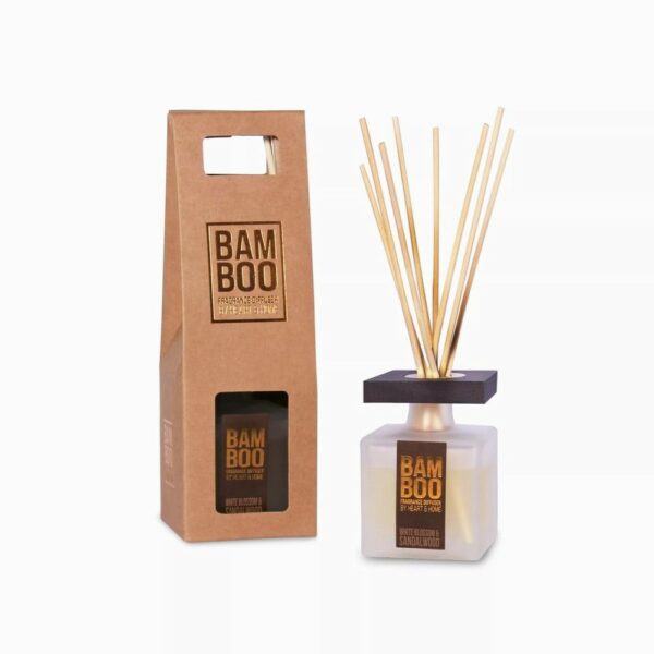 Bamboo Large Fragrance Diffuser White Blossom & Sandalwood 70ml