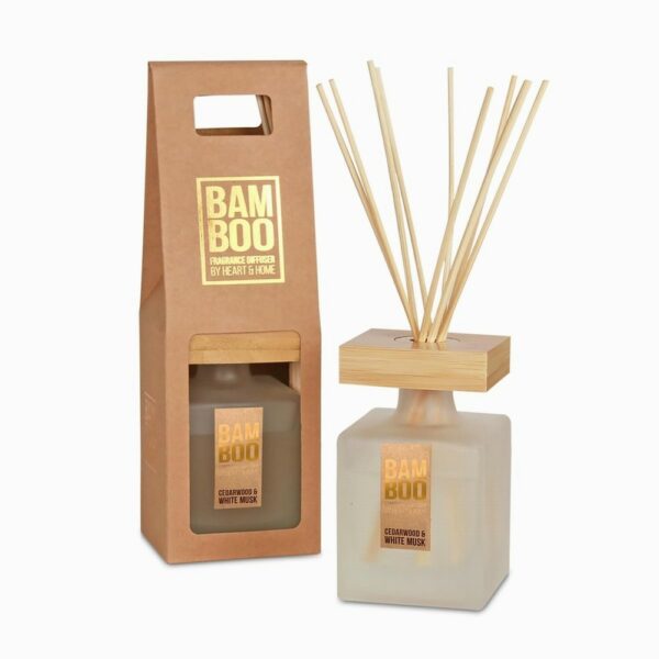 Bamboo Fragrance Diffuser - Cedarwood & White Musk 70ml