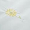 Lorna Embroidered Daisy White Quilt Set Double