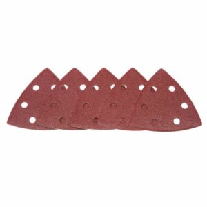 6 Pack 93mm Mixed Grit Delta Sanding Sheets