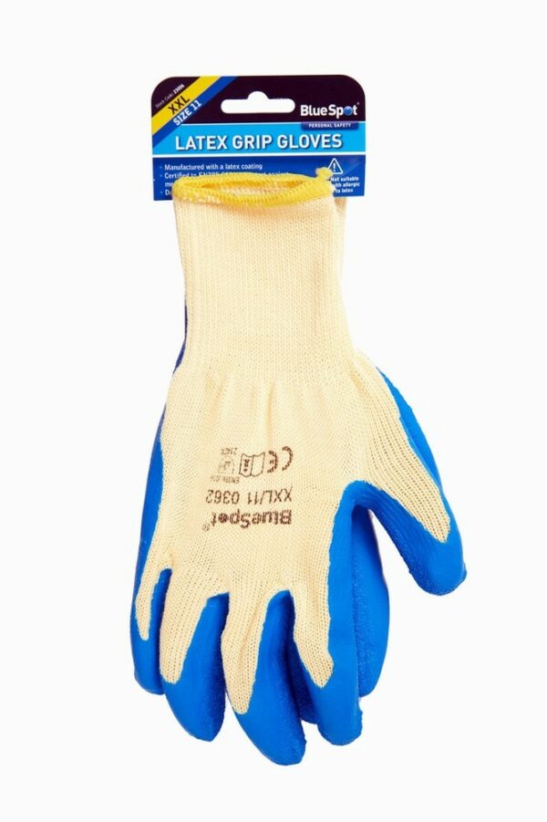 Latex Grip Mechanical Gloves (XXL)