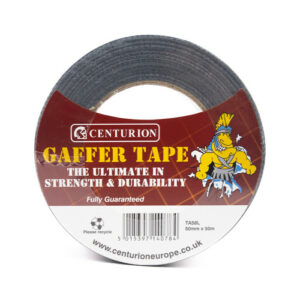 50mm x 50m Black Waterproof Cloth Tape