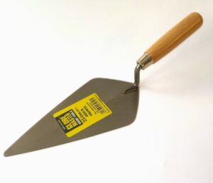 10" Brick Trowel - Wood Handle