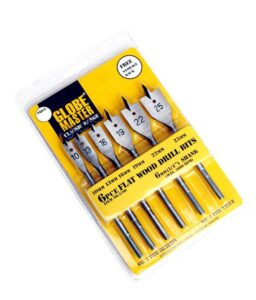 6pce Flat Wood Bit Set