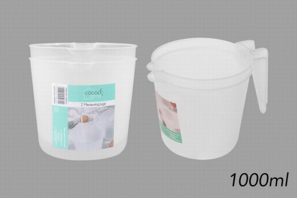 Measuring Jugs 1000ml (Pack/2)